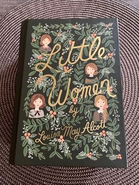 Little Women Hardcover Book - Green Floral Cover